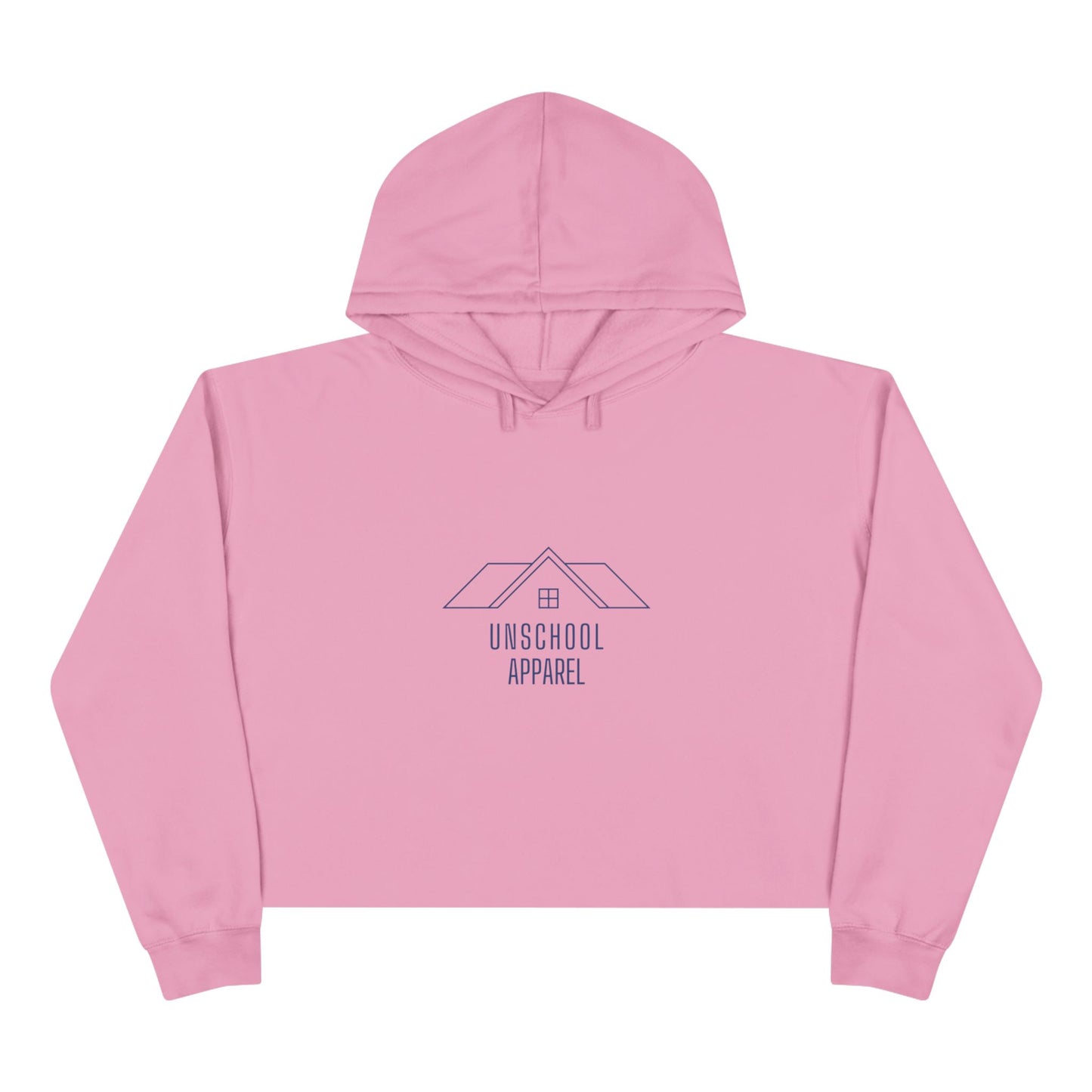 Women's Crop Logo Hoodie