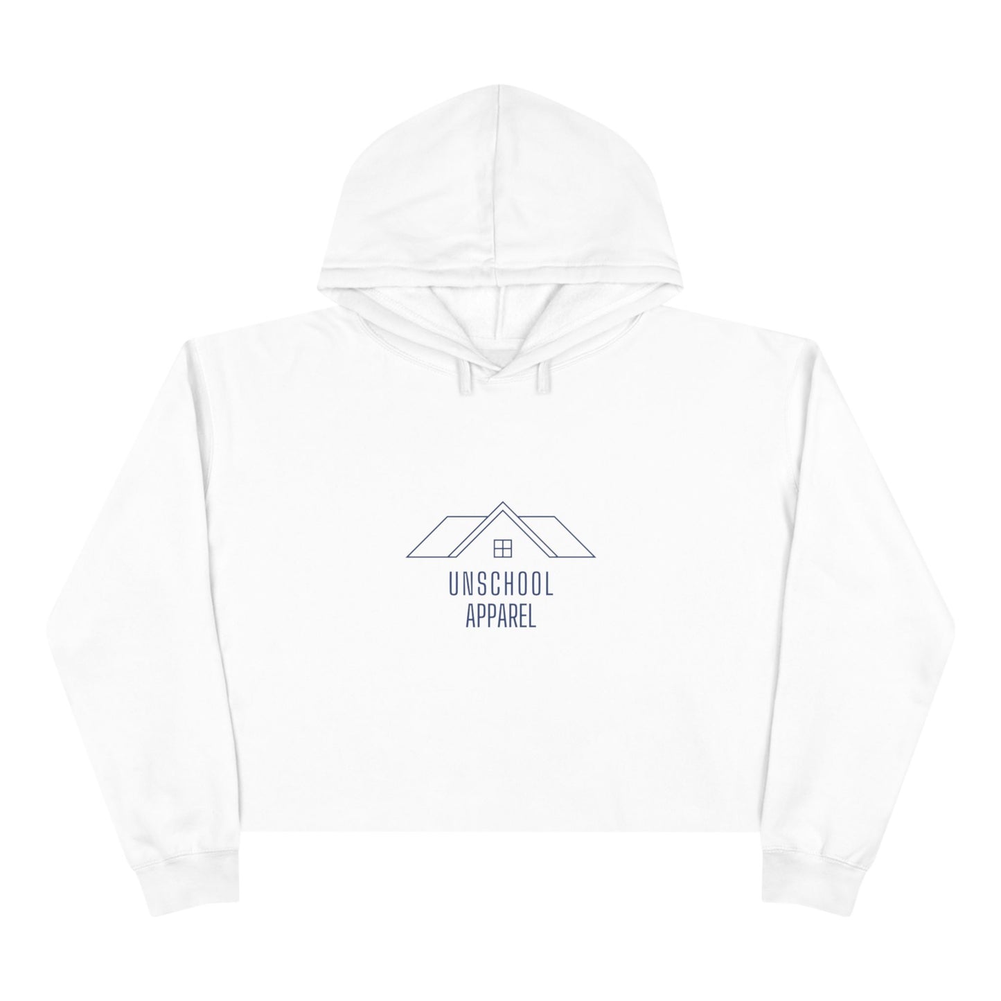 Women's Crop Logo Hoodie