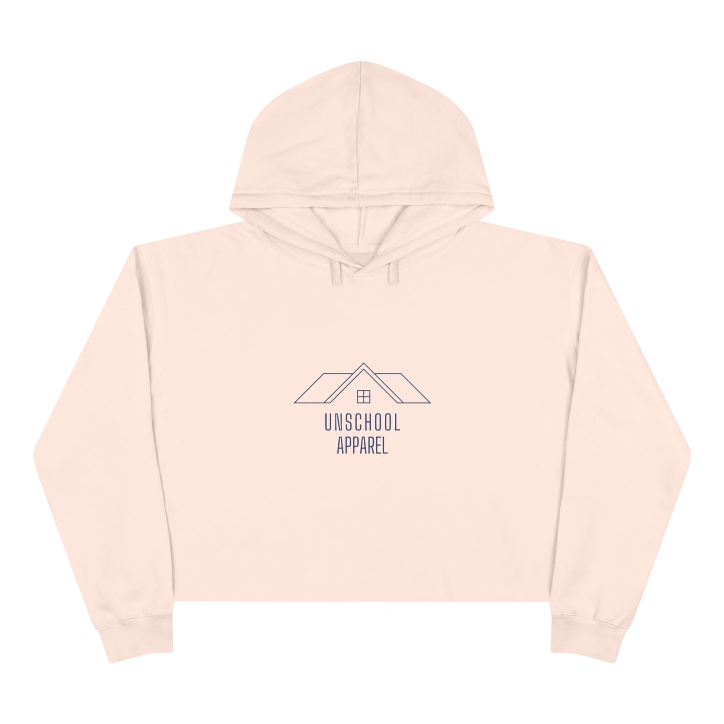 Women's Crop Logo Hoodie