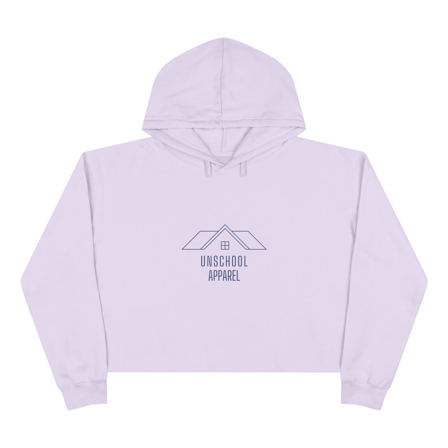 Women's Crop Logo Hoodie