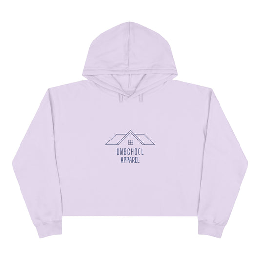 Women's Crop Logo Hoodie